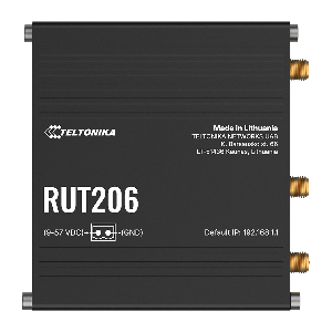 Teltonika RUT206020000 Industrial Cellular Router 4G/3G/2G Cat4 150Mbps WiFi WAN Failover